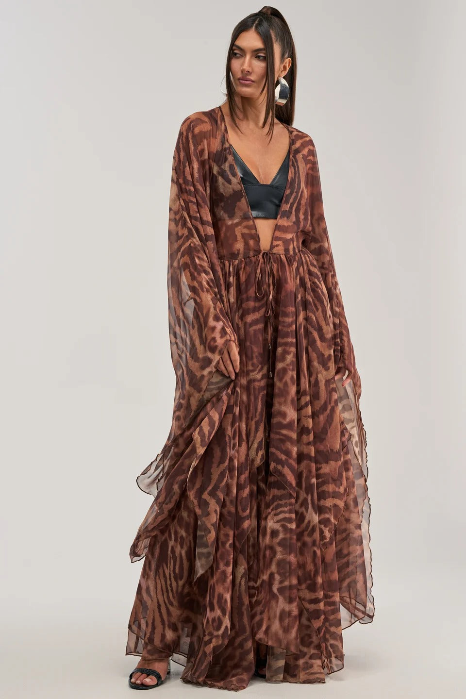 Kimono Estampado Sofisticado Serena