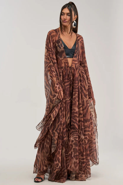 Kimono Estampado Sofisticado Serena