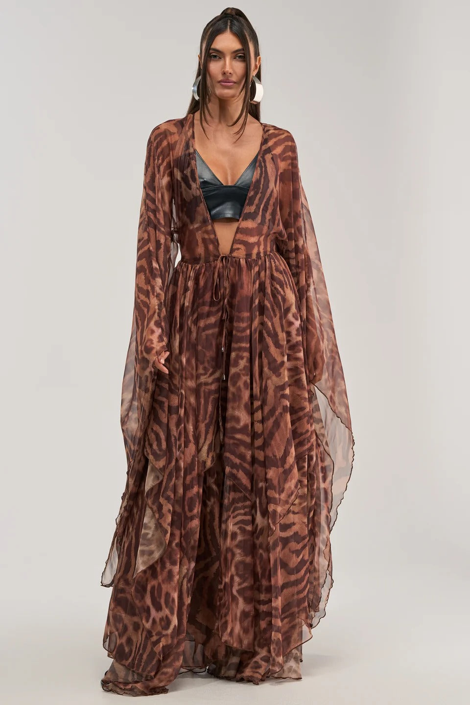 Kimono Estampado Sofisticado Serena