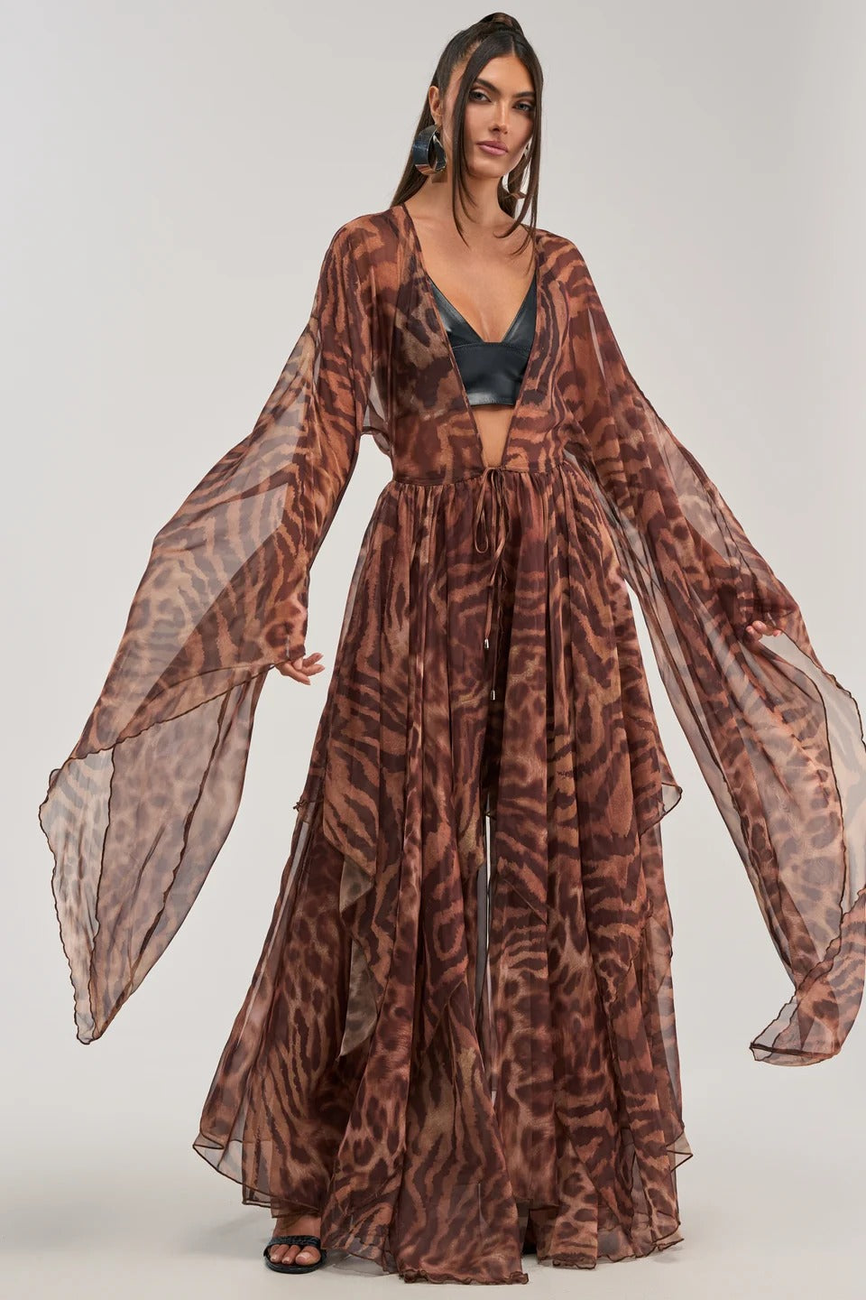 Kimono Estampado Sofisticado Serena