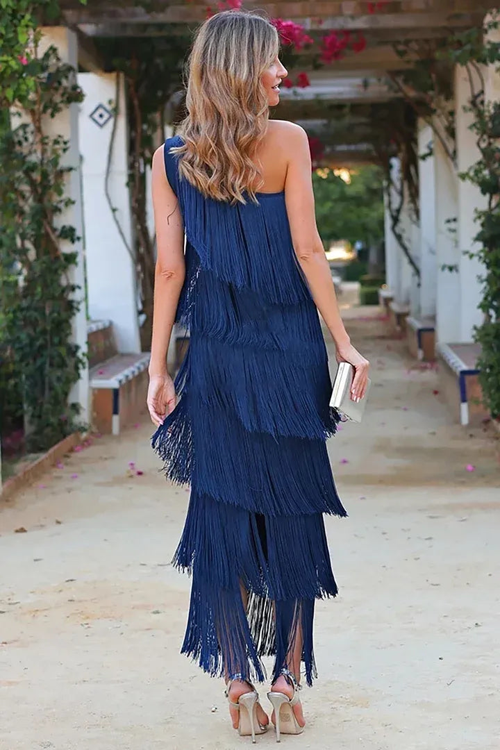 Vestido Feminino Elegante Longo - Amanda