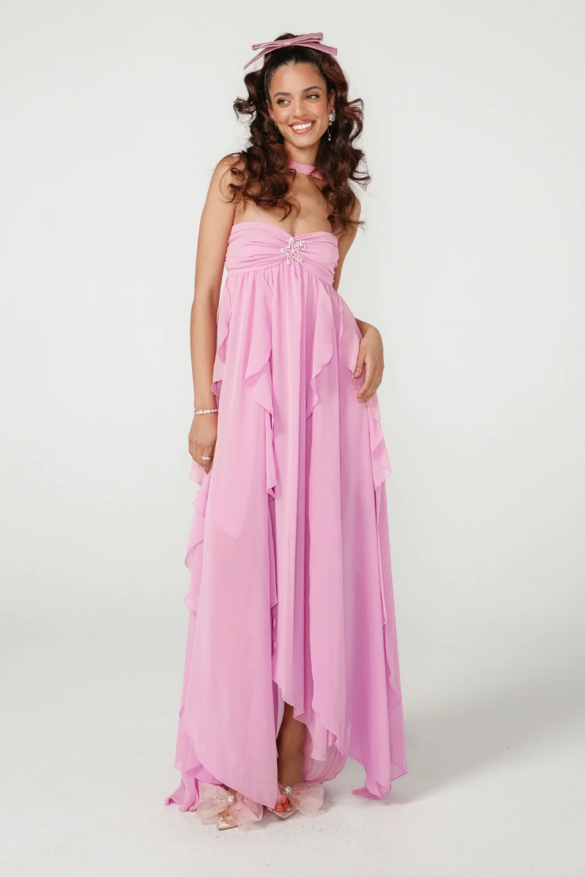 Vestido Plissado Soltinho – Lola