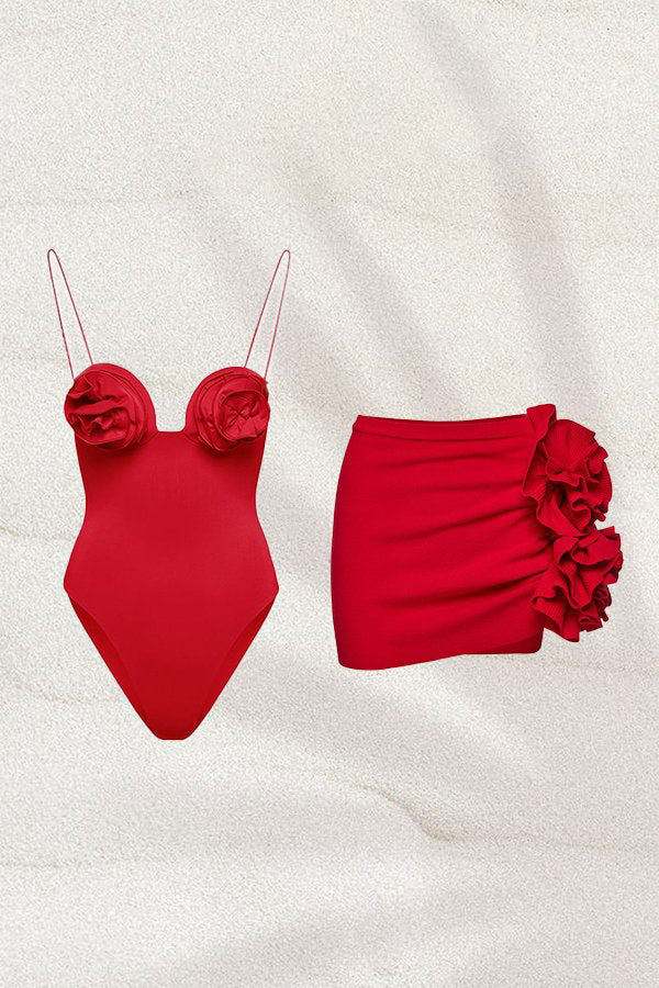 Biquíni Joyce Floral com Tiras