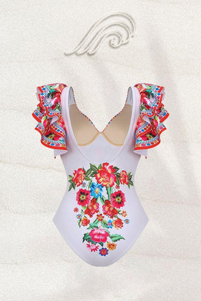 Biquíni Livia Estampa Floral Vintage