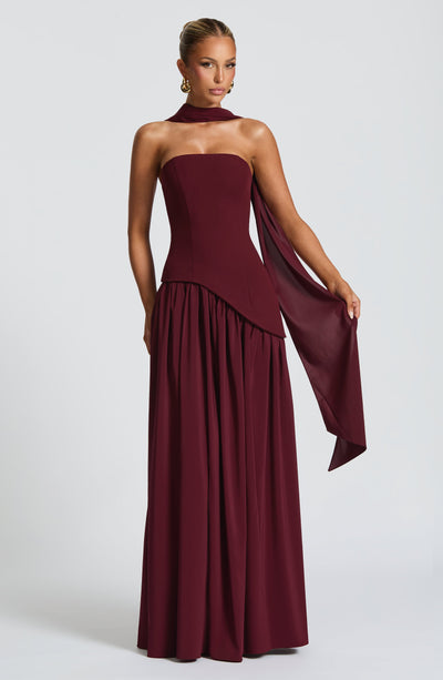 Vestido Longo Elegante - Fabricia