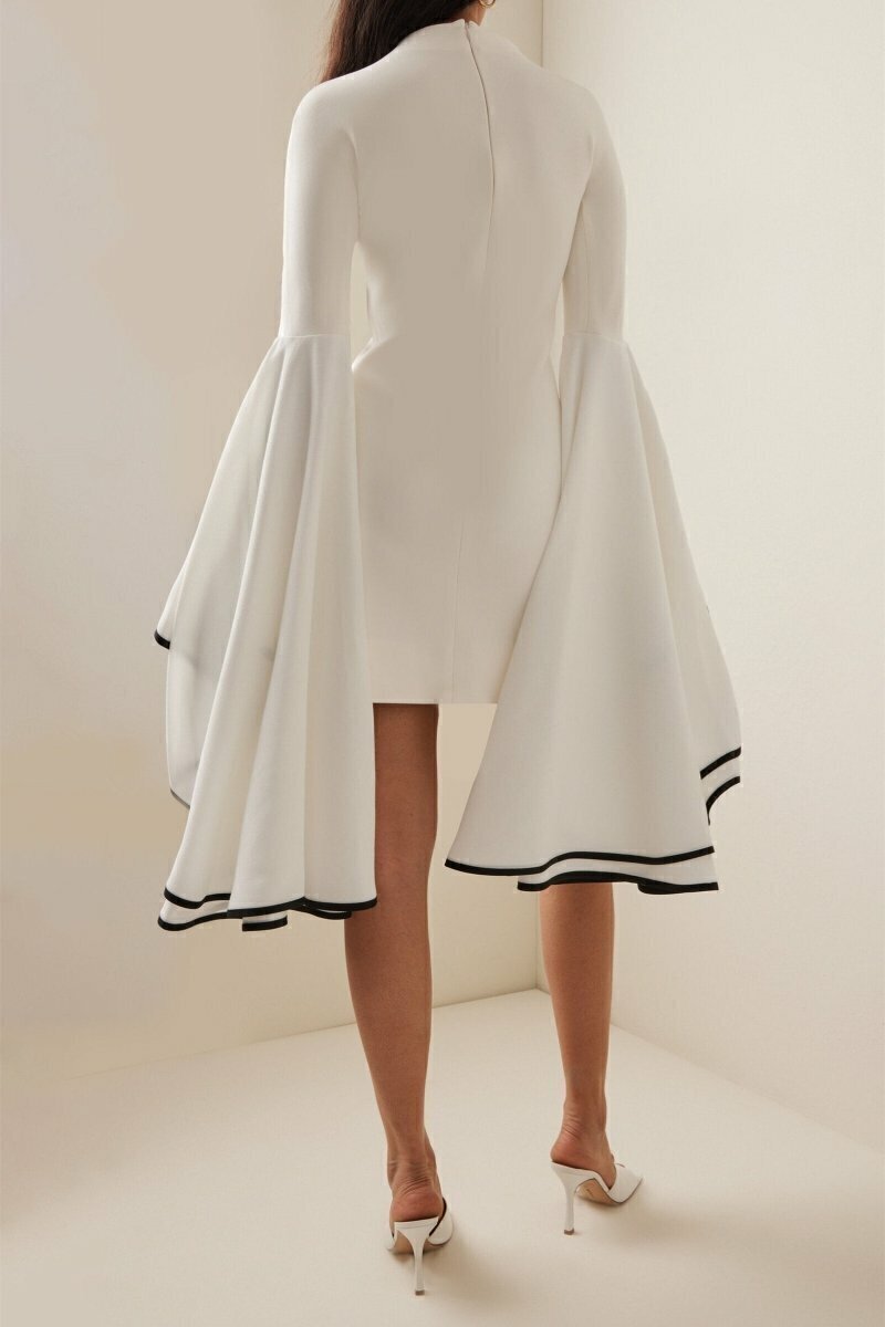 Vestido Feminino de Manga Bufante - Maxime