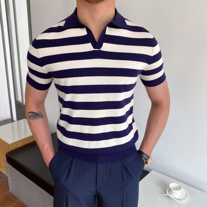 Camisa Polo Listrada Business Casual